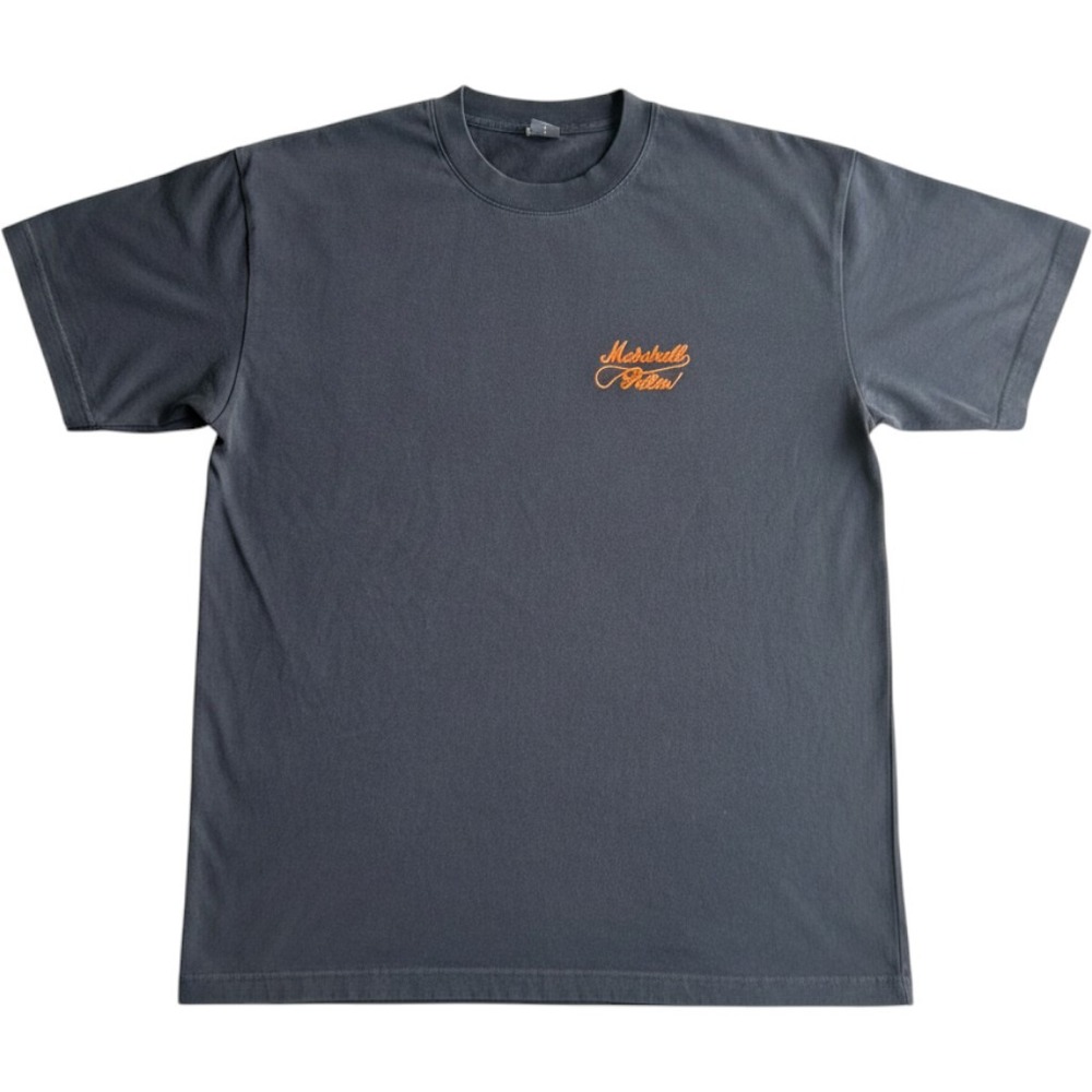 Patta x Marshall Soundsystem T-Shirt Mens Large Black Orange Graphic Tee